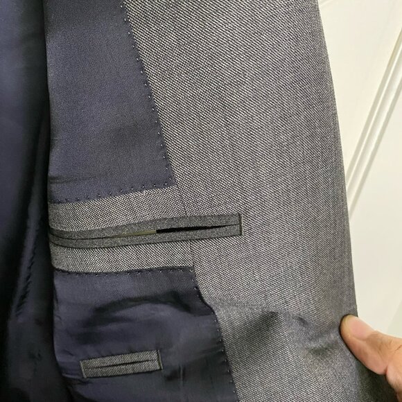 J Crew Ludlow Blazer Jacket size 40R Italian Wool - Picture 4 of 9